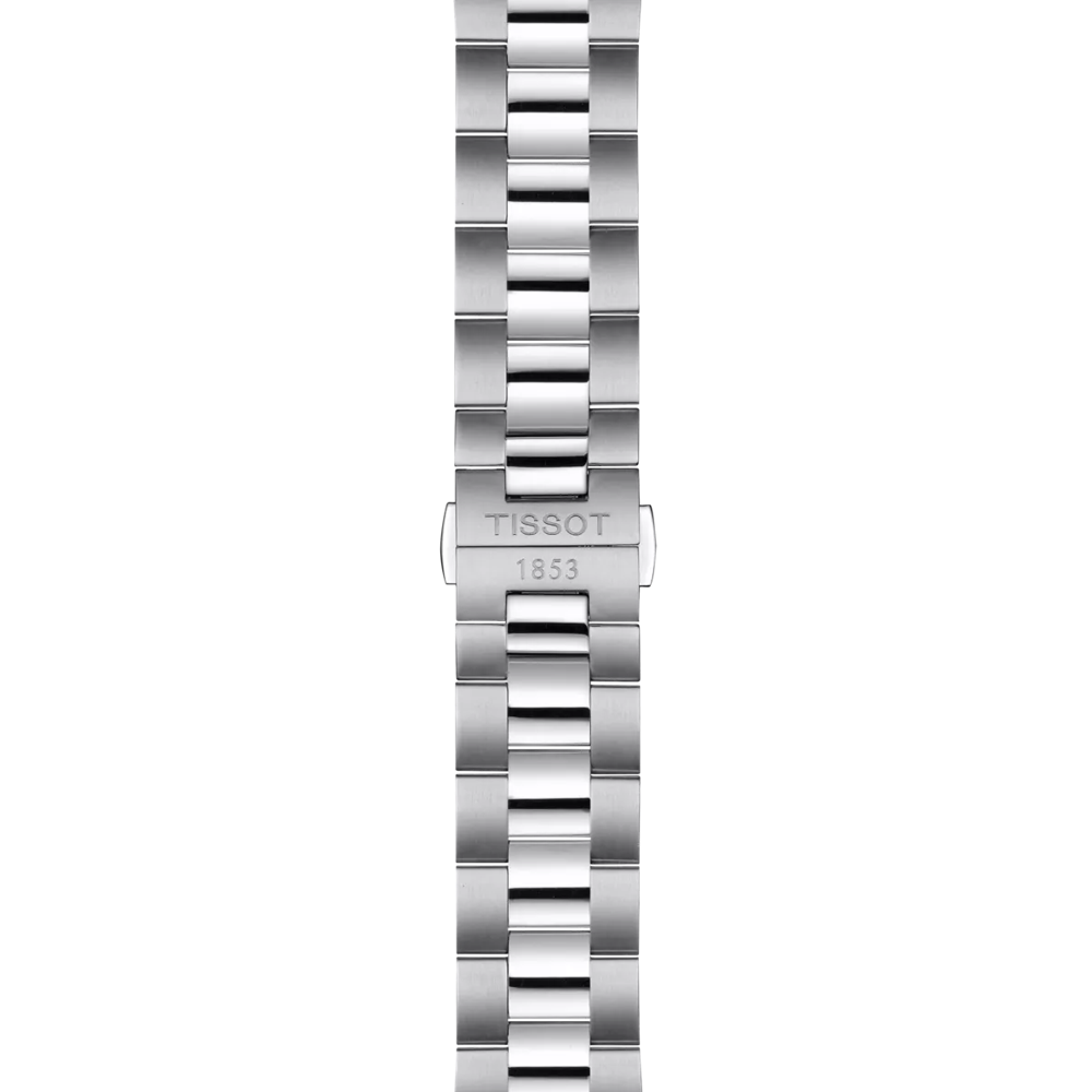 Tissot Gentleman Silver Dial Silver Steel Strap Men's Watch - T127.410.11.031.00