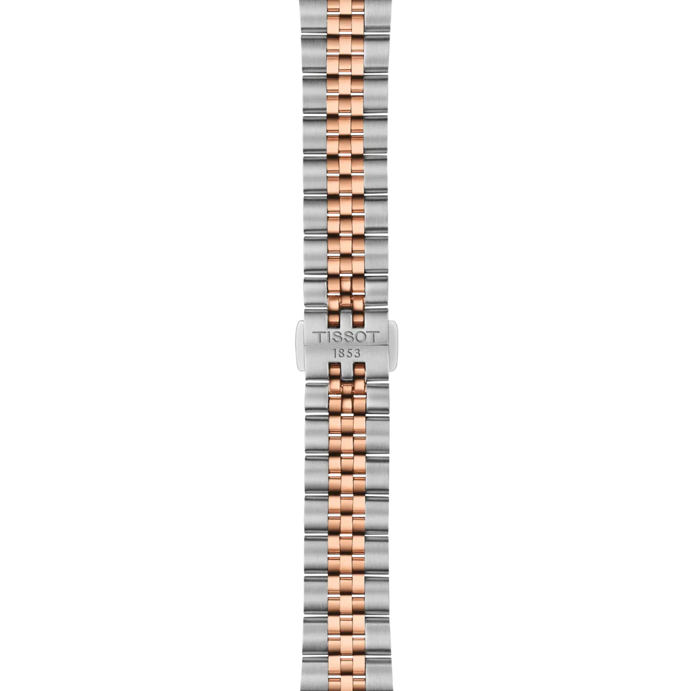 TISSOT Ballade Quartz Dual Tone Blue Dial Women's Watch- T156.210.22.041.00