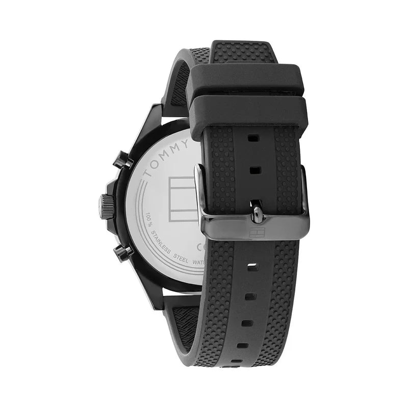 Tommy Hilfiger Larson Black Dial Men's Multifunction Watch- TH1791921