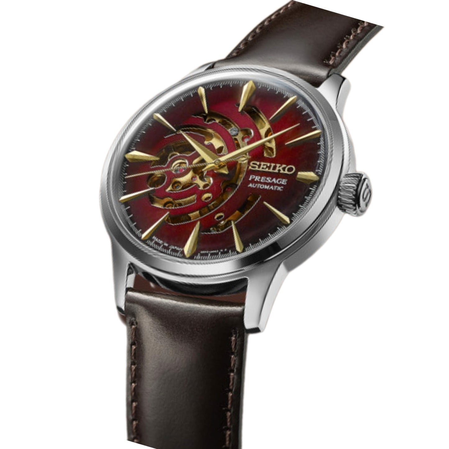 Seiko Presage Cocktail Star Bar 'Red Brick' Limited Edition- SSA457J1