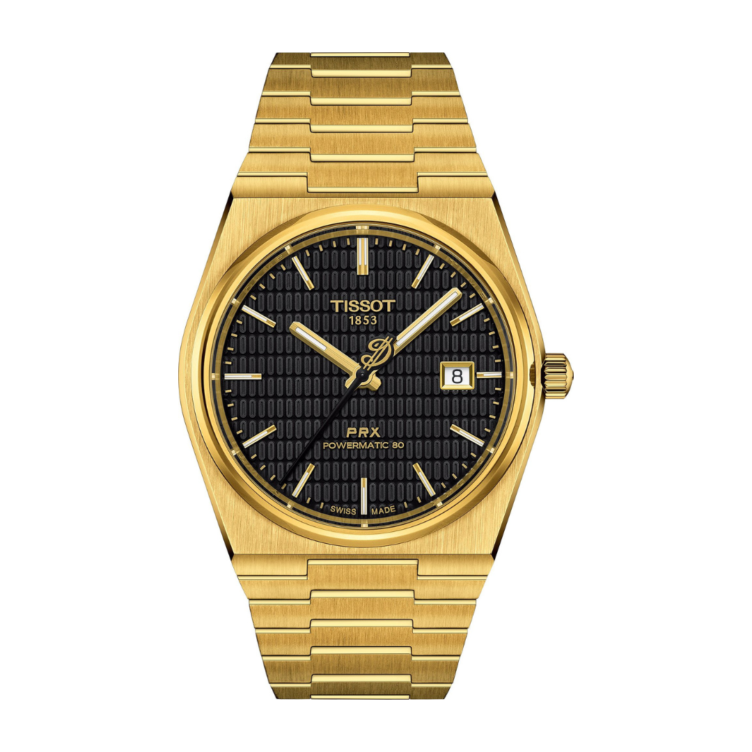 Tissot PRX Powermatic 80 Damian Lillard Special Edition Black Dial Men's Watch - T137.407.33.051.00