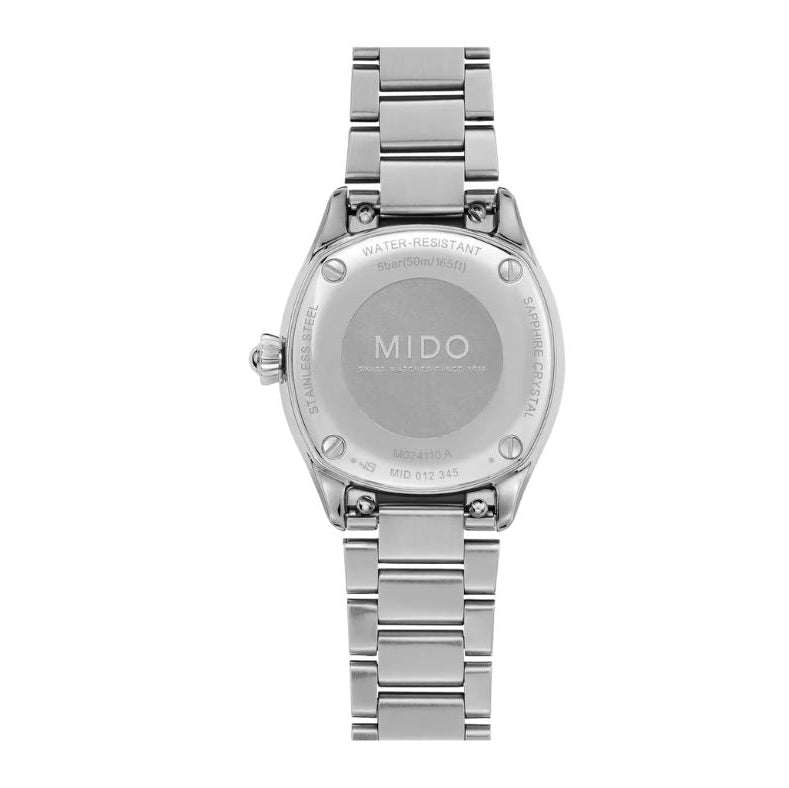 Mido Belluna Diamonds Royal Blue Dial Ladies Watch - M024.110.11.046.00