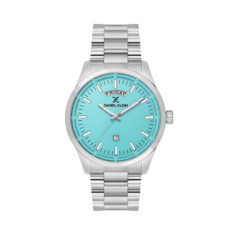Daniel Klein Tiffany Blue Dial Men's Watch - DK.1.13817-5