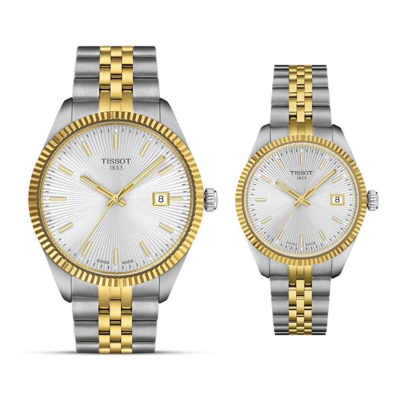 Tissot Ballade Couple Watch (T156.410.22.031.00 - T156.210.22.031.00)