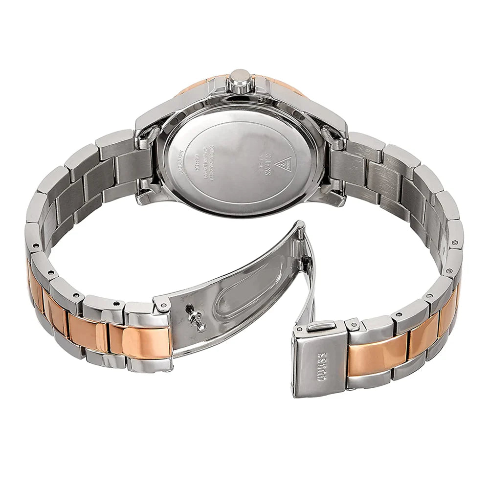 Guess Dual Tone Multifunction Ladies Watch- W0443L4