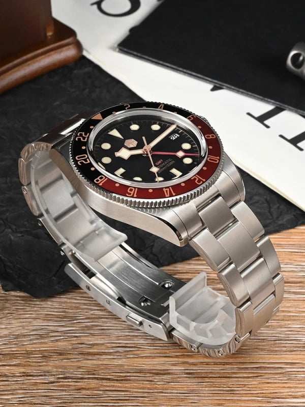San Martin GMT 39mm Men's Watch - SN0109-G