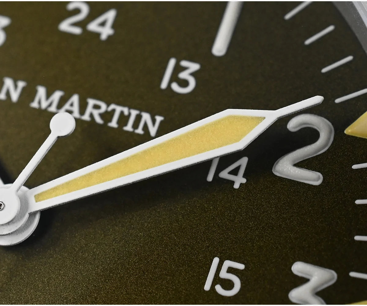 San Martin 38mm Stainless Steel Men's Pilot Automatic Watch- SN0137-G