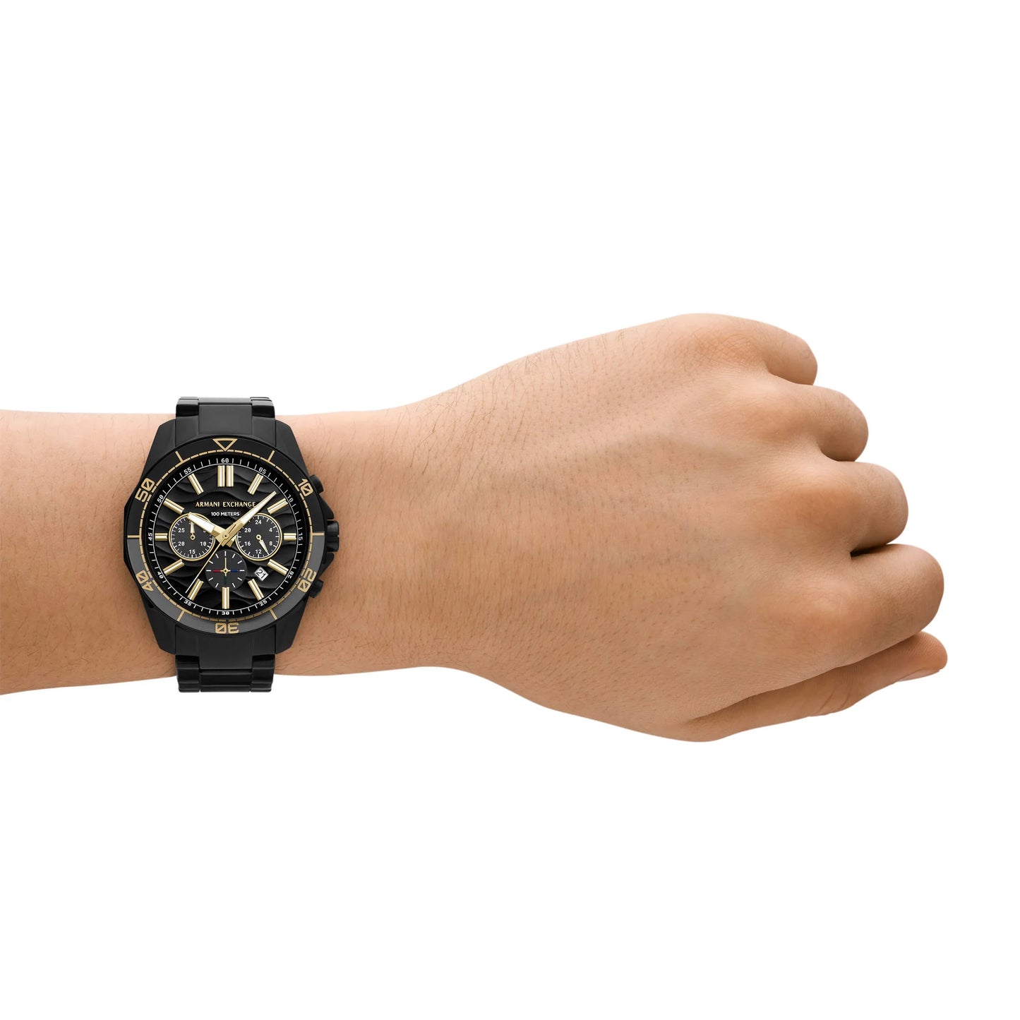 Armani Exchange Black Men's Chronograph Watch- AX1963