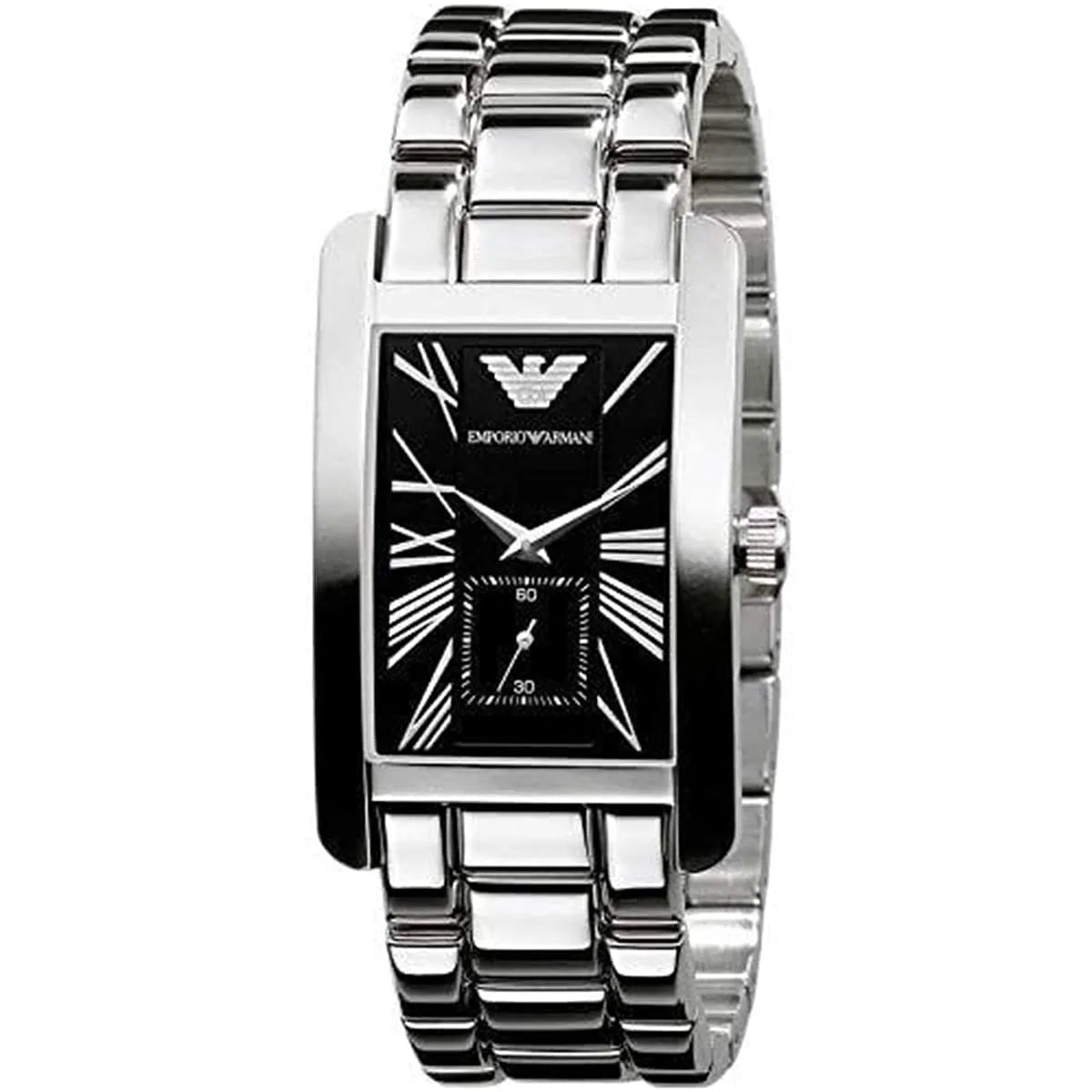 Emporio Armani Classic Black Dial Ladies Watch - AR0156