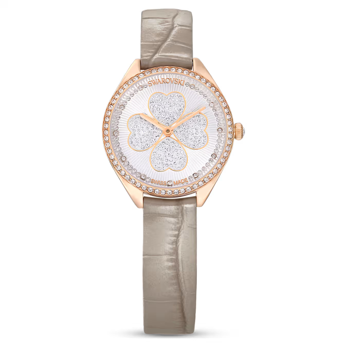 Swarovski Attract Quartz Crystal Silver Dial Ladies Watch - 5653350