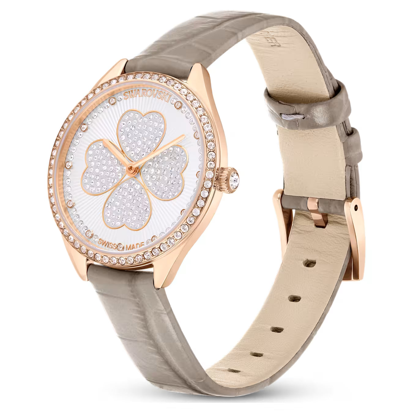 Swarovski Attract Quartz Crystal Silver Dial Ladies Watch - 5653350