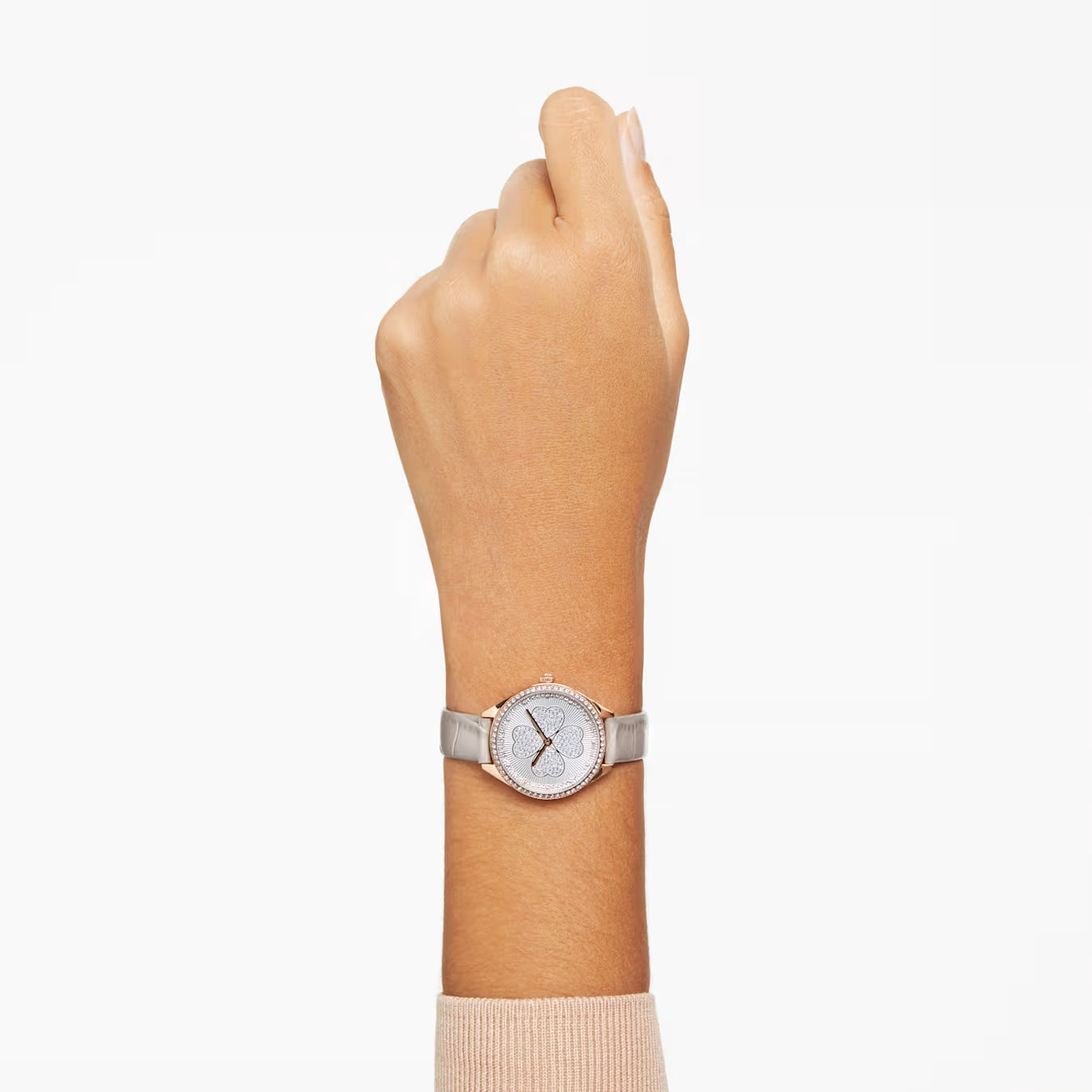 Swarovski Attract Quartz Crystal Silver Dial Ladies Watch - 5653350
