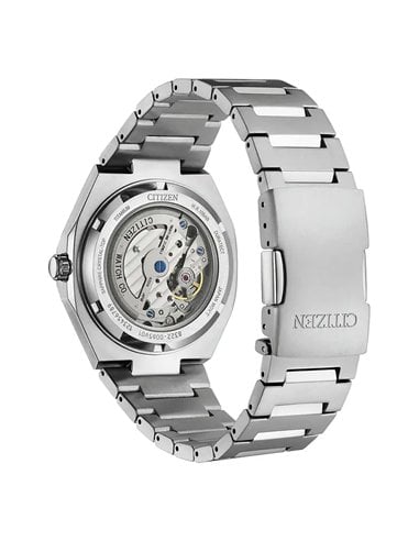 Citizen Super Titanium Zenshin 60 Champagne Dial Small Second Men's Watch - NK5020-58P