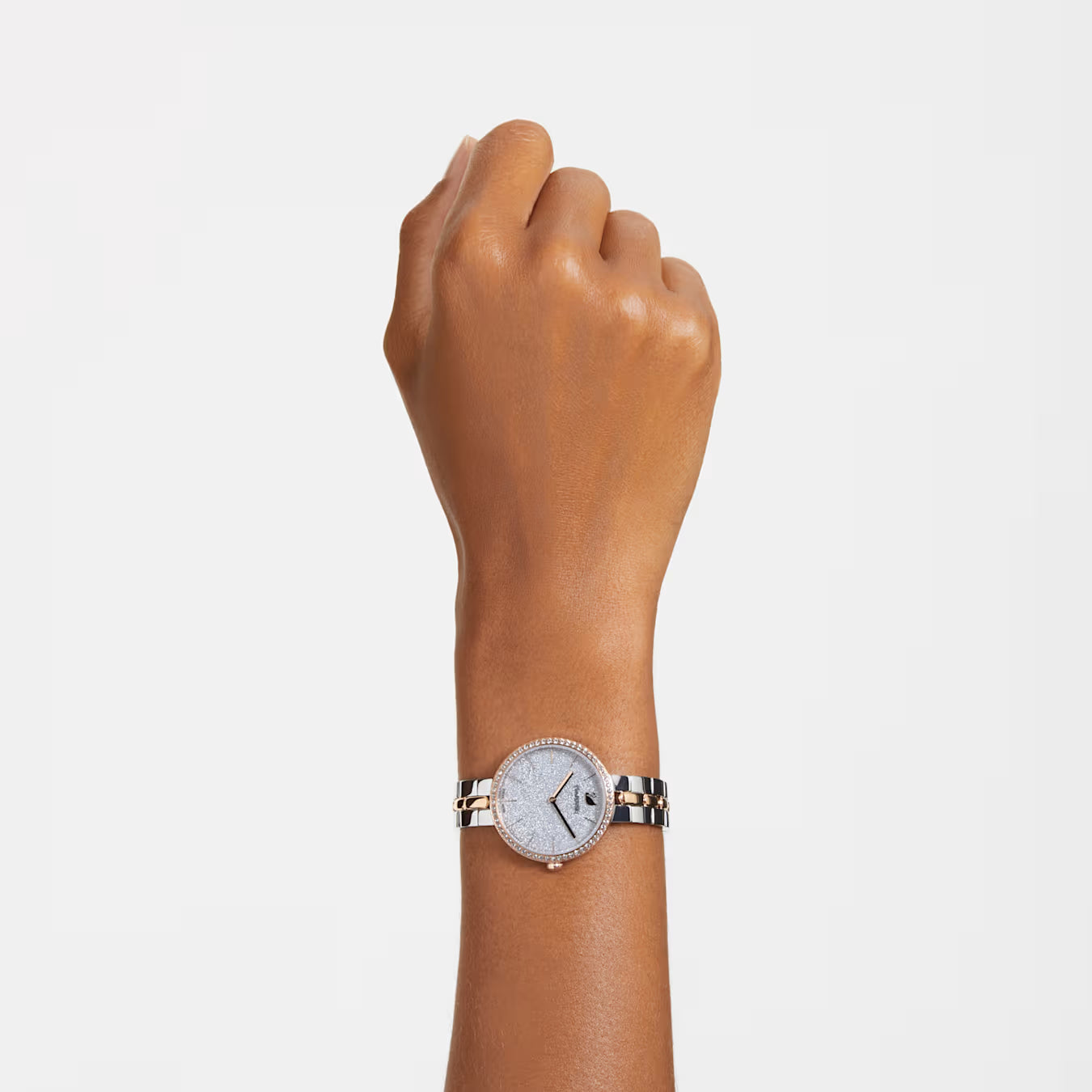 Swarovski White Dial Metal bracelet Ladies Watch - 5644081
