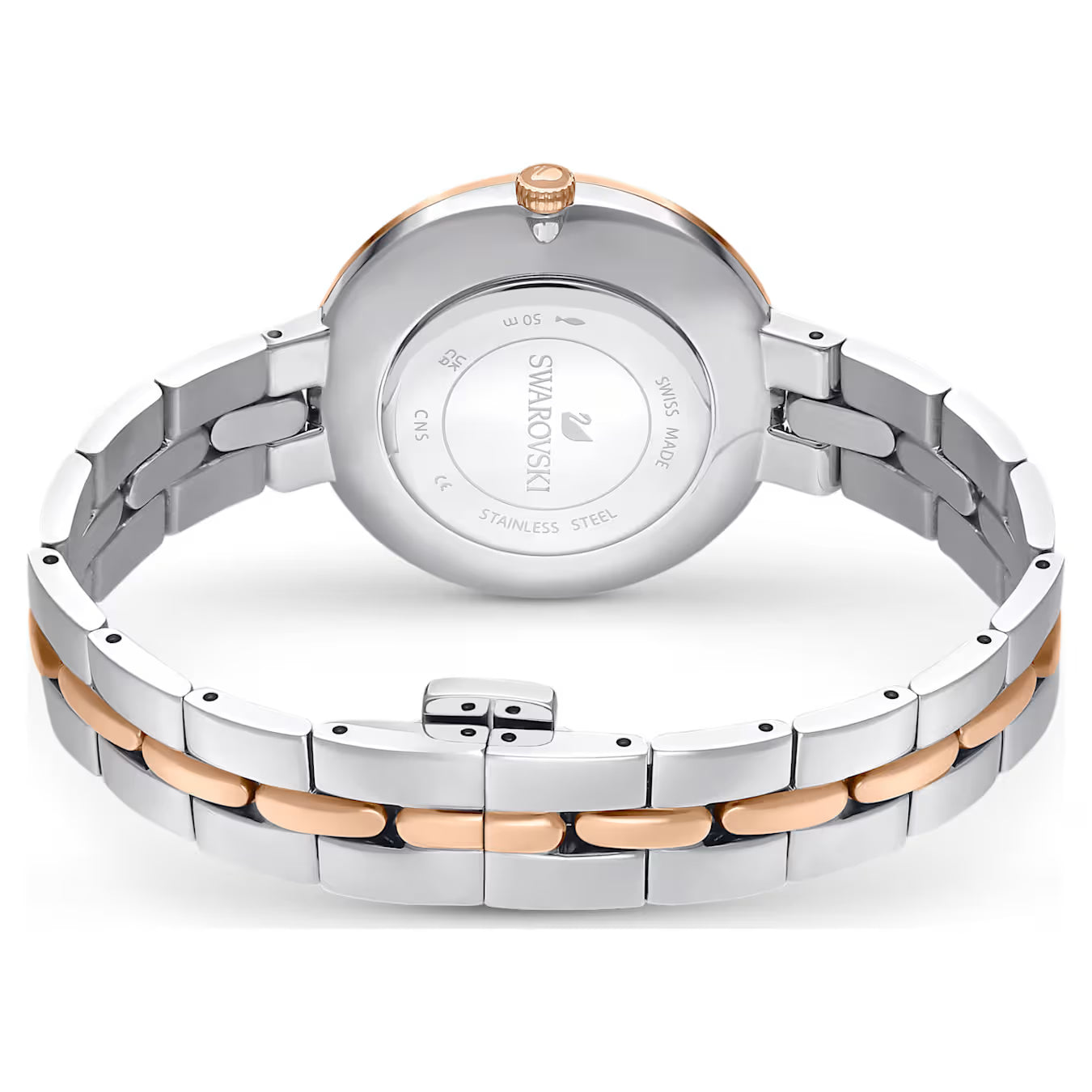 Swarovski White Dial Metal bracelet Ladies Watch - 5644081