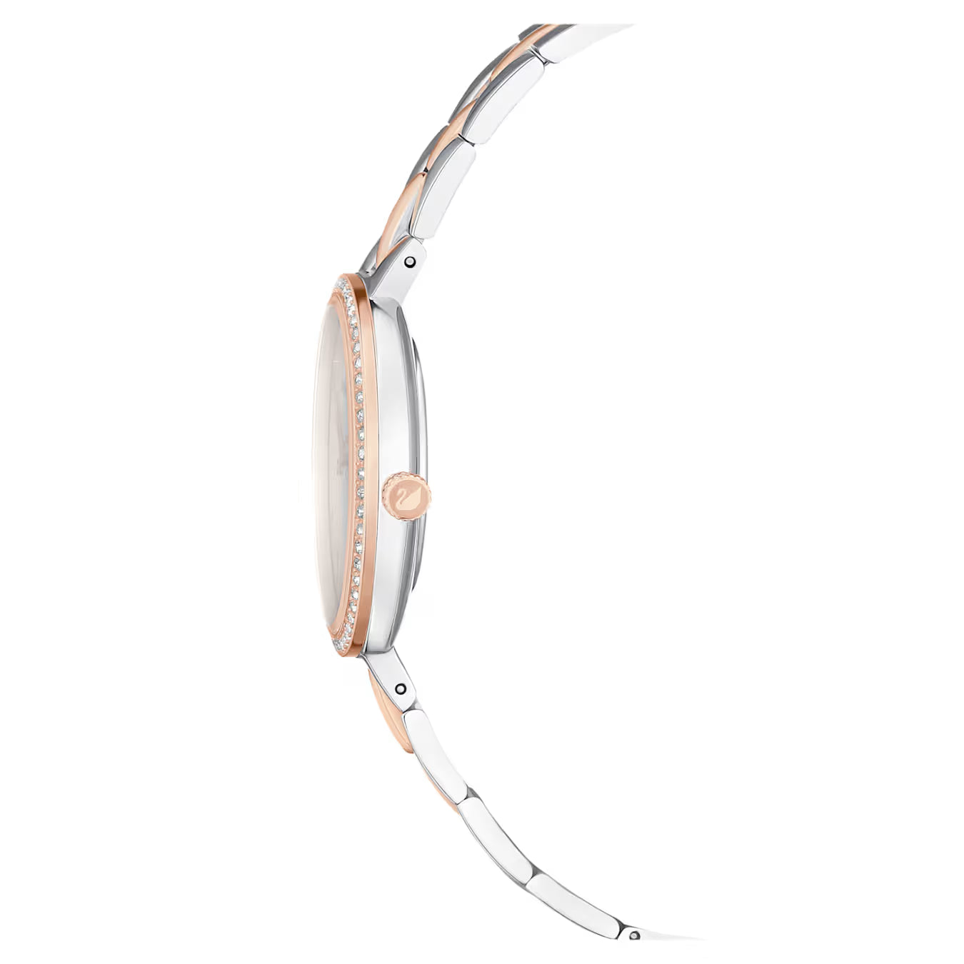 Swarovski White Dial Metal bracelet Ladies Watch - 5644081