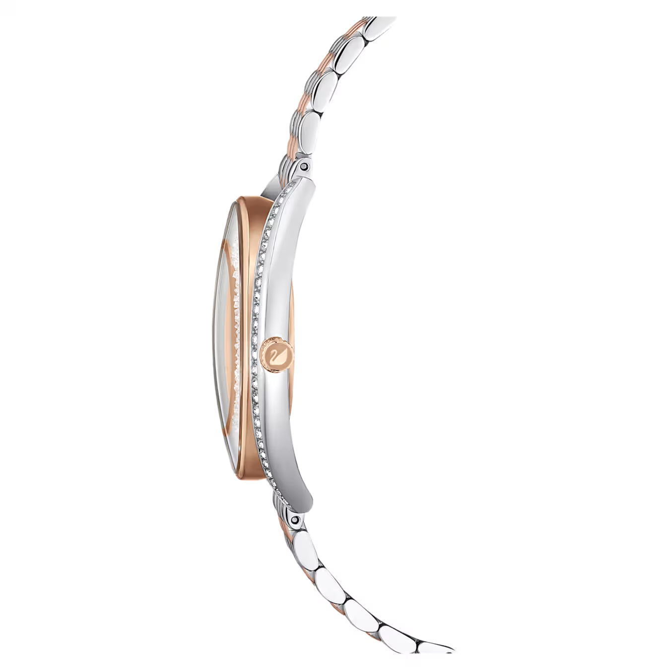 Swarovski Crystalline Aura Rose gold tone Dial Metal bracelet Ladies Watch - 5644075