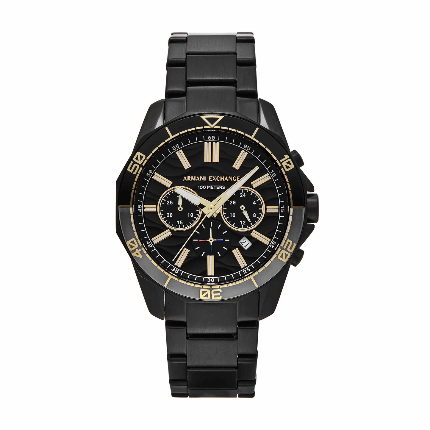 Armani Exchange Black Men's Chronograph Watch- AX1963