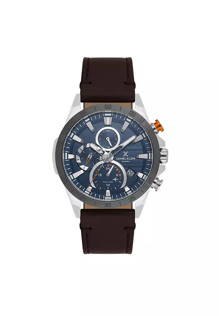 Daniel Klein Blue Dial Men's Watch - DK.1.13993-4