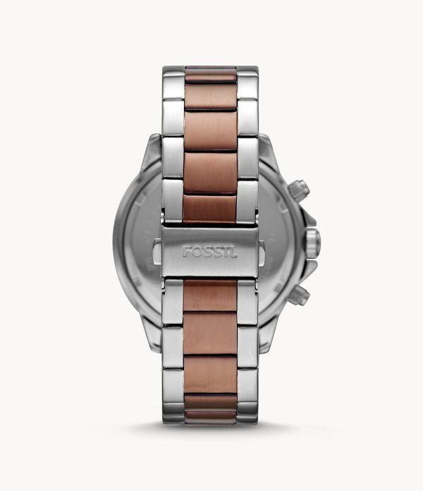 Fossil Copper Tone Men's Chronograph Watch- BQ2502