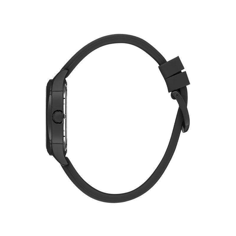 Daniel Klein Rubber Strap Men's Black Watch- DK.1..13796-5