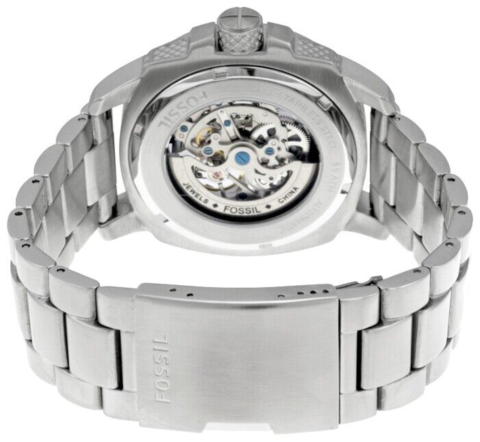 Fossil Skeleton Dial Men's Automatic Watch- ME3081