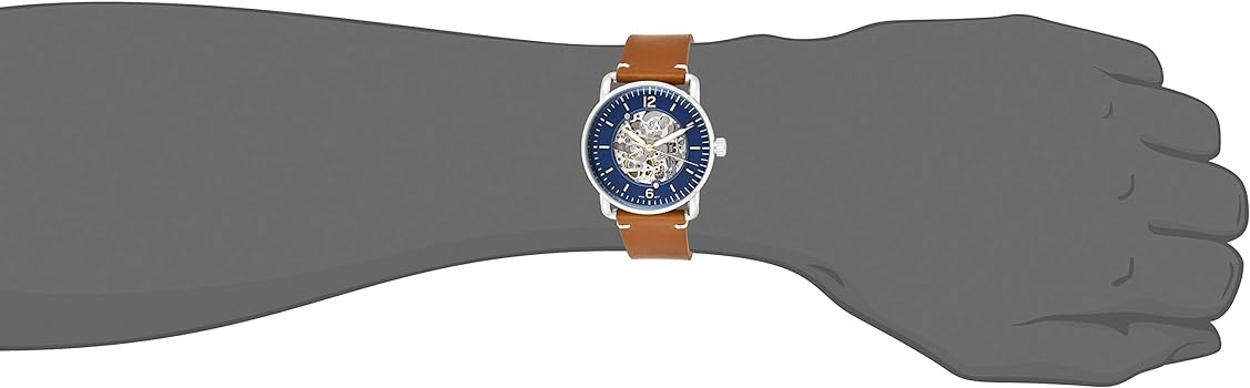 Fossil Skeleton Dial Men's Automatic Watch- ME3159