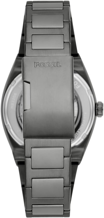 Fossil Everett Smoke Skeleton Dial Men's Automatic Watch- ME3206