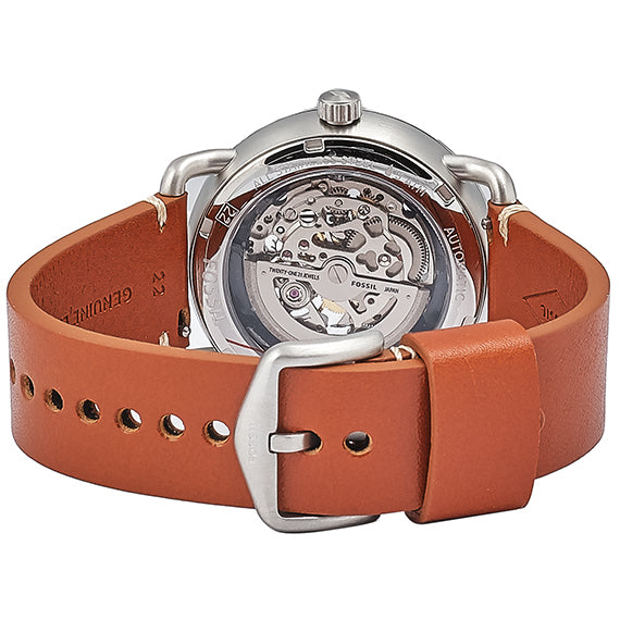 Fossil Skeleton Dial Men's Automatic Watch- ME3159
