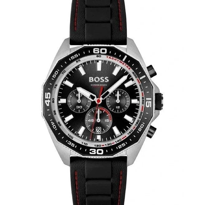 Hugo Boss Silicone Strap Men's Multifunction Watch- 1513969