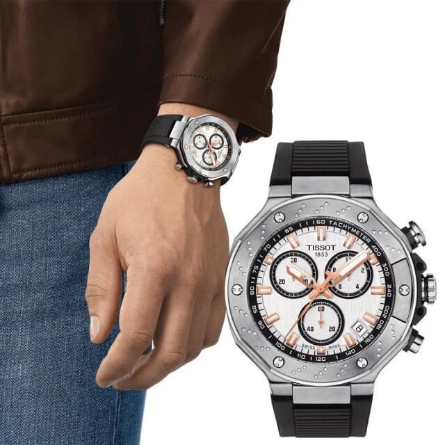 Tissot T-Race Chronograph Men's Chronograph Watch- T141.417.17.011.00