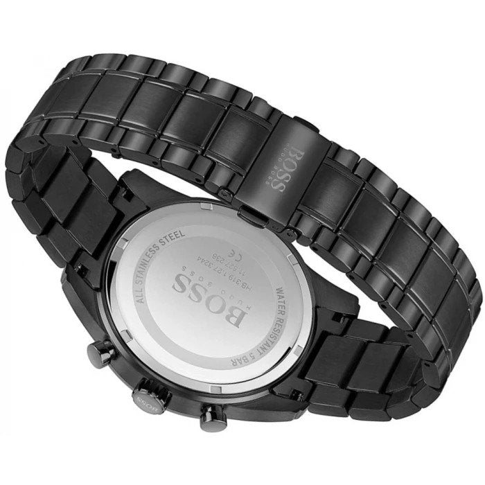 Hugo Boss Men's Black Skymaster Watch- 1513785