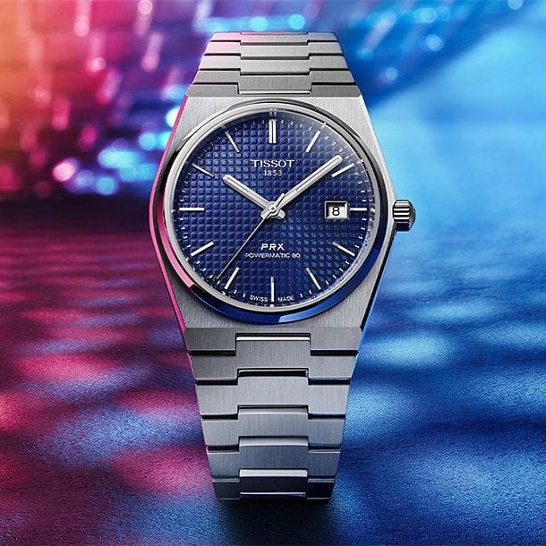 Tissot PRX Powermatic 80 Blue Dial Men's Automatic Watch- T137.407.11.041.00