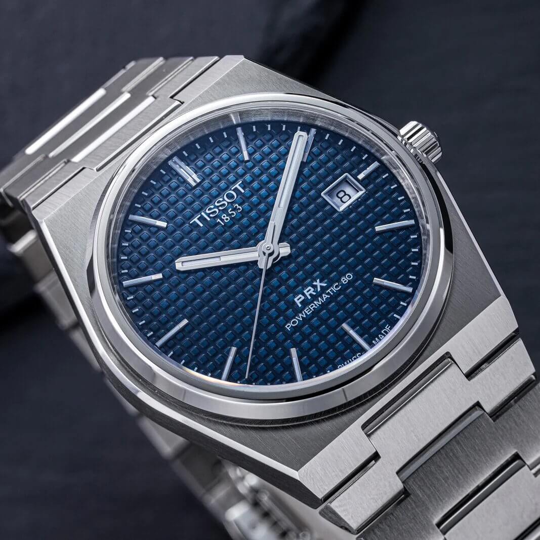 Tissot PRX Powermatic 80 Blue Dial Men's Automatic Watch- T137.407.11.041.00