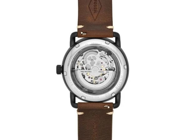 Fossil Commuter Skeleton Dial Men's Automatic watch- ME3158