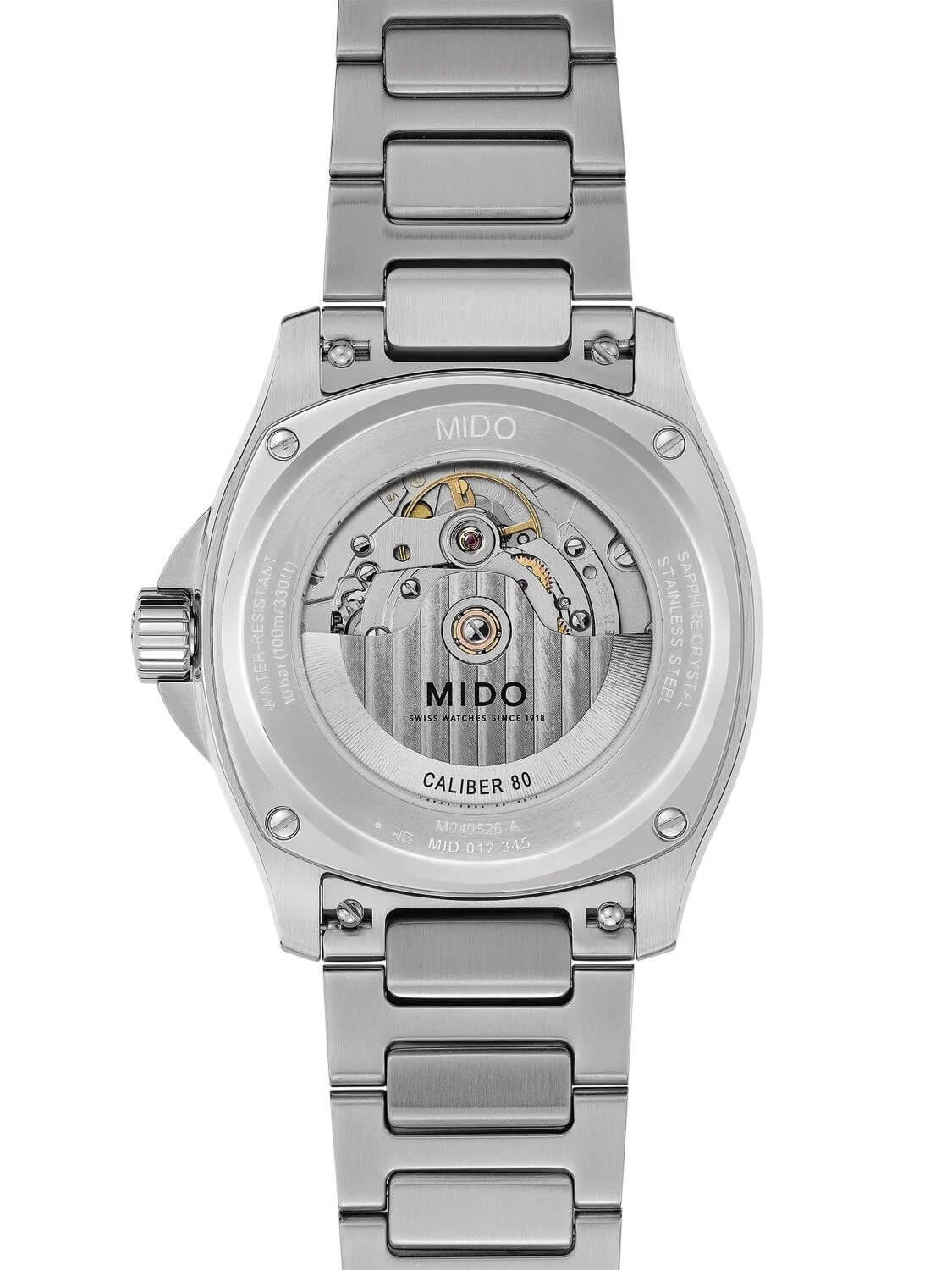 Mido Multifort TV Big Date Blue Dial Men's Watch- M049.526.11.041.00