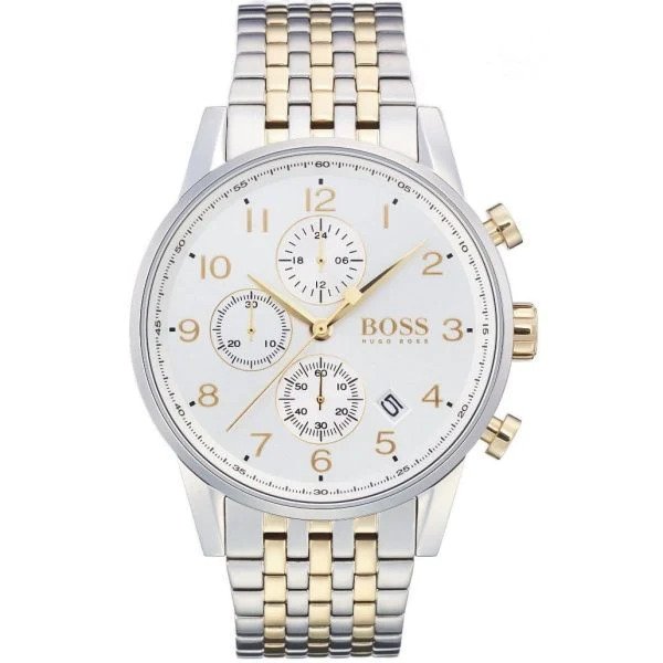 Hugo Boss Dual Tone Men's Multifunction Watch- 1513499