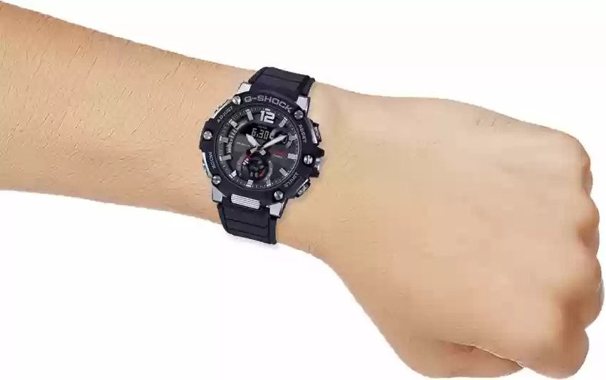 Casio G-Shock G Steel Dual Time Solar Bluetooth Men's Watch- GST-B300-1ADR