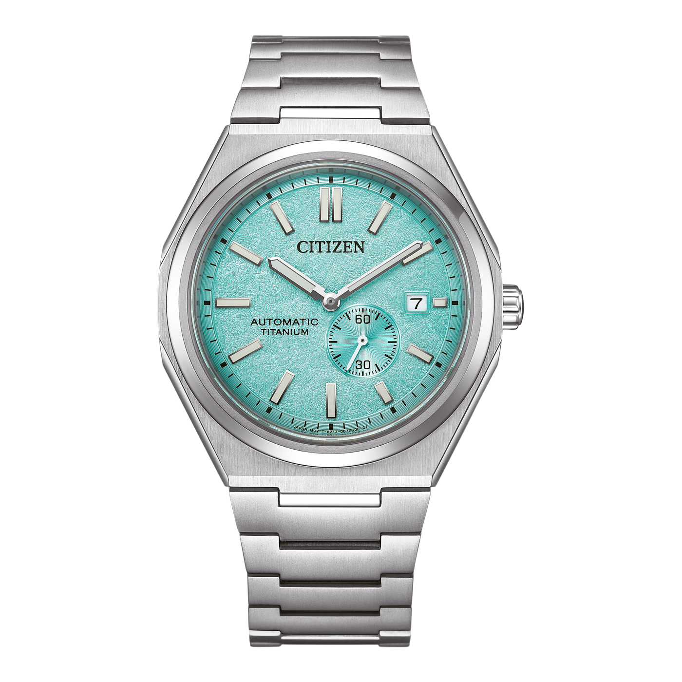 Citizen Forza Zenshin Super Titanium Small Second Mechanical Men's Watch- NJ0180-80M