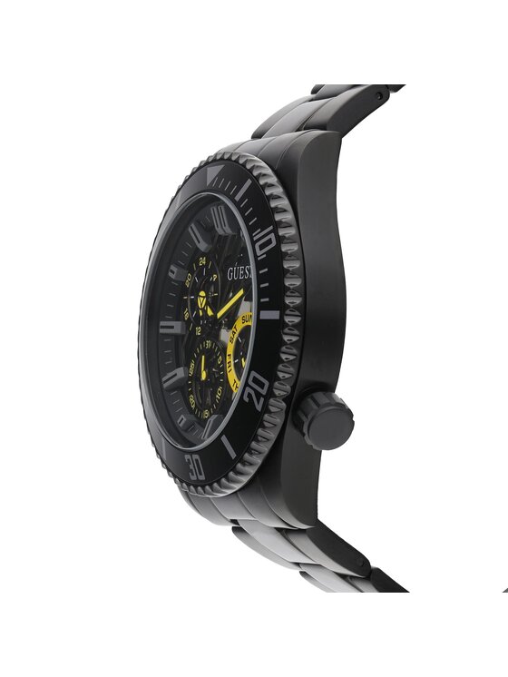 Guess Men's Black Chronograph Watch- GW0488G3