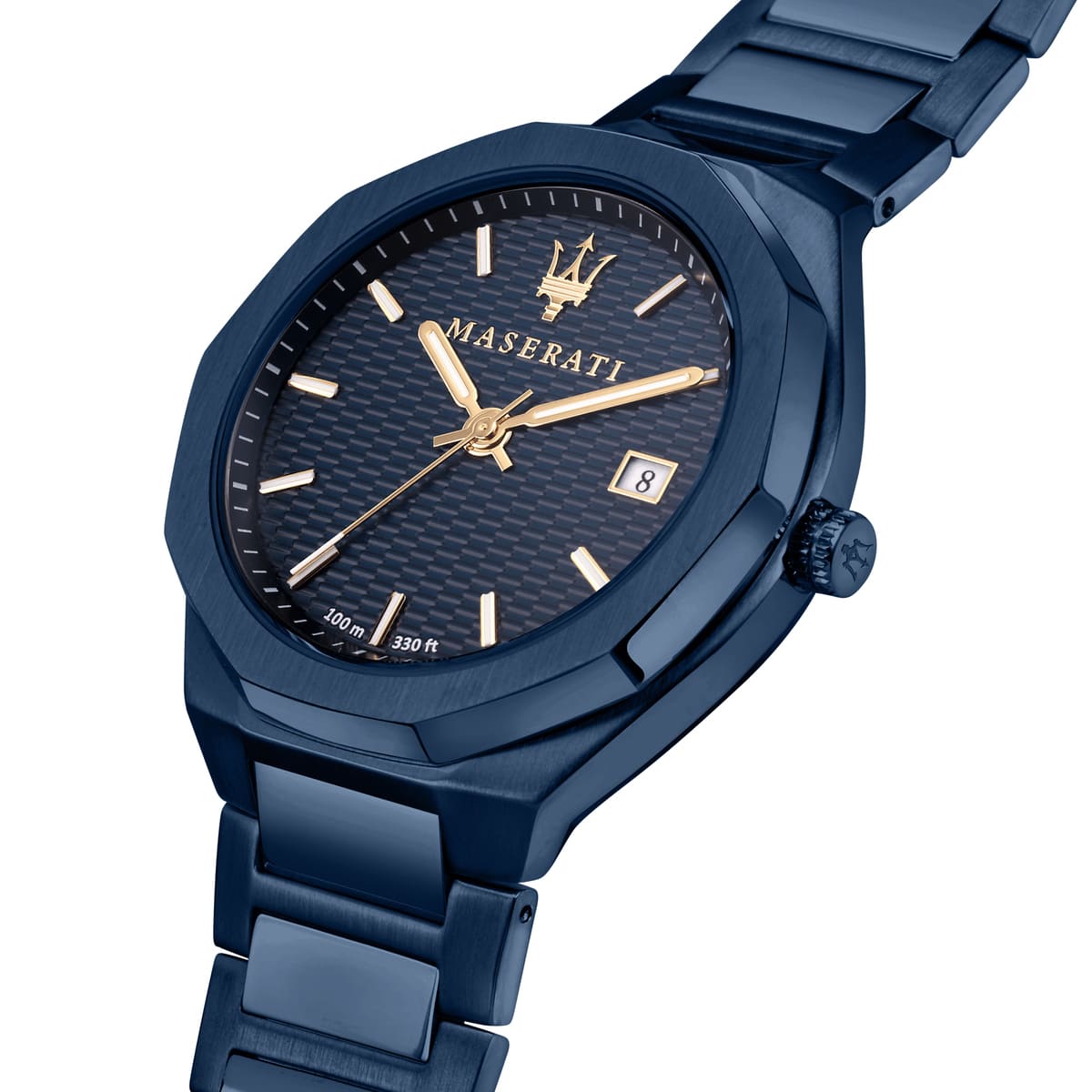 Maserati Guilloche Blue Edition Men's Watch- R8853141001