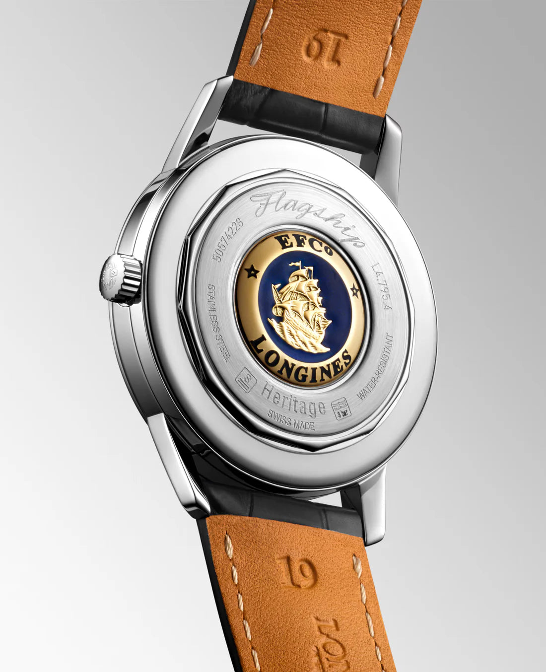 FLAGSHIP HERITAGE Black Dial Automatic Men's Watch - L4.795.4.58.0