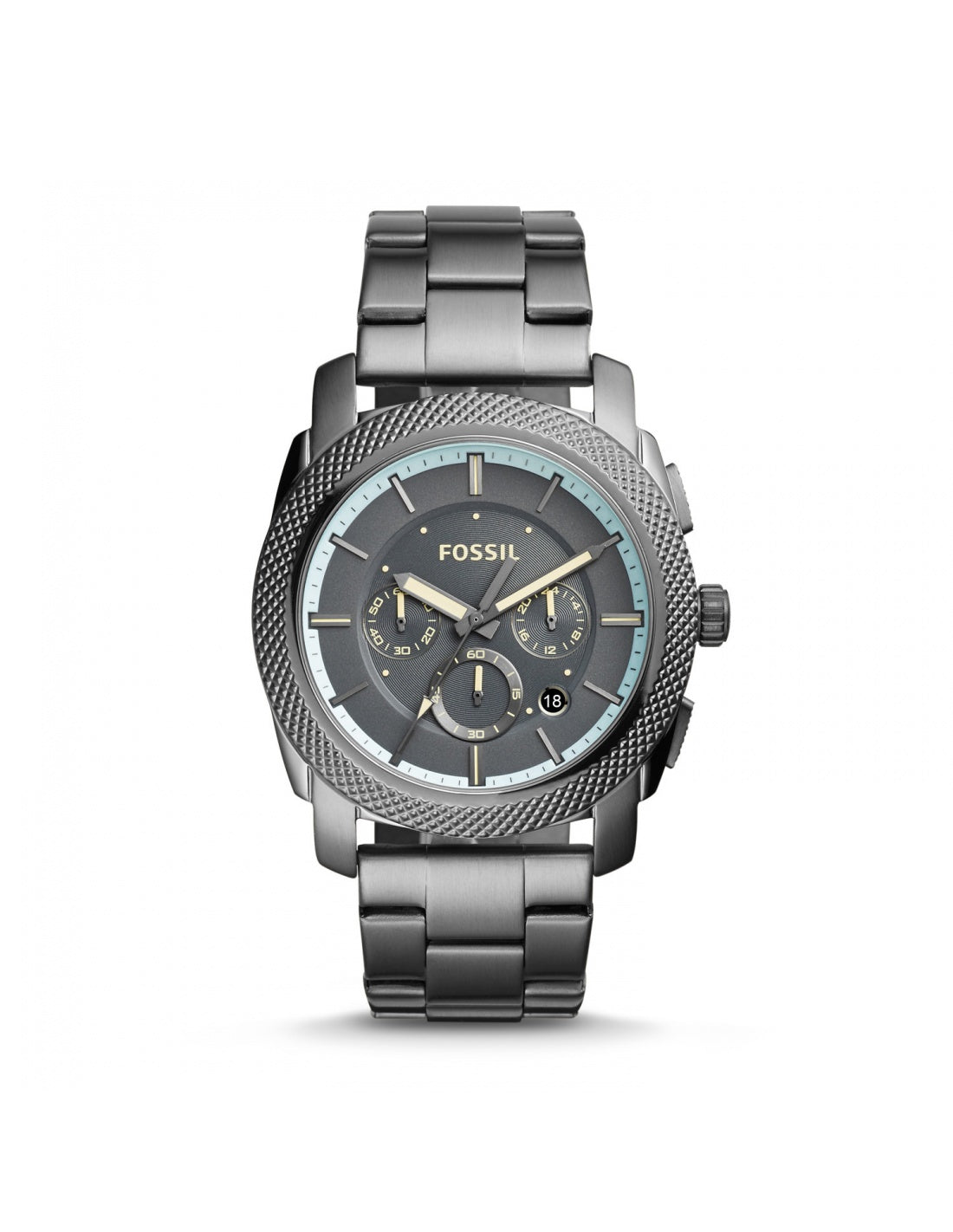 Fossil Grey Dial Men's Multifunction Watch- FS5172