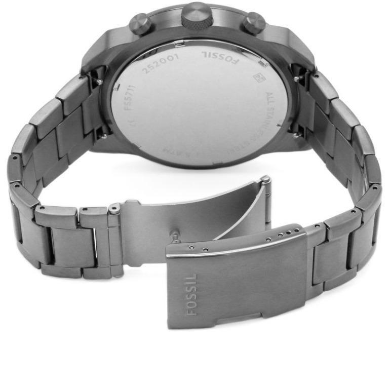Fossil Bronson Chronograph Men's Stainless Steel Watch- FS5711