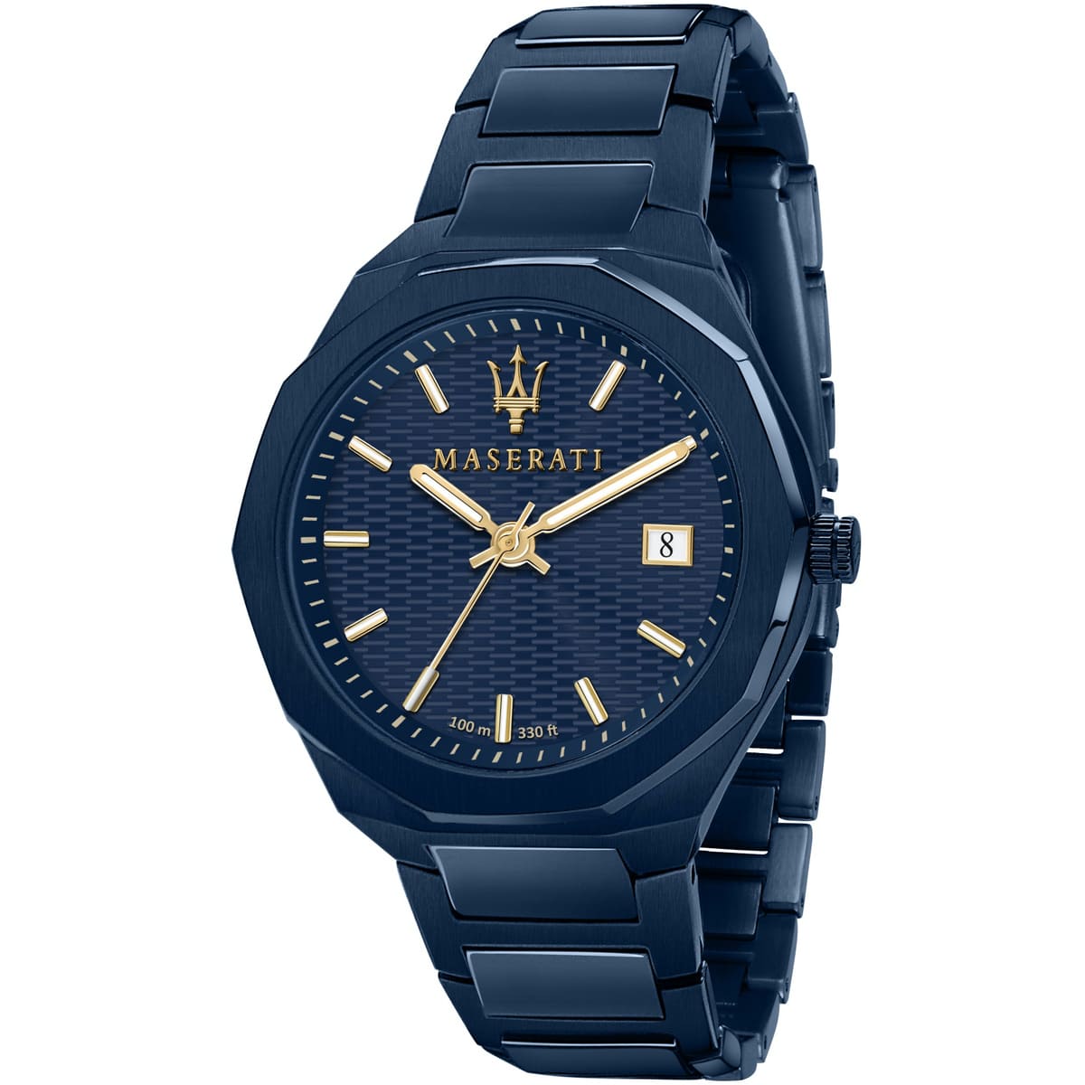 Maserati Guilloche Blue Edition Men's Watch- R8853141001