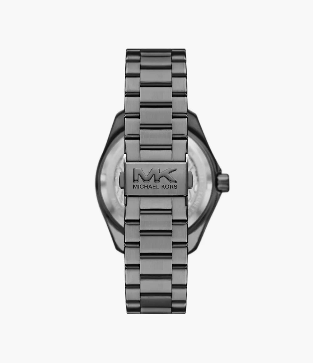 Michael Kors Maritime Gunmetal Grey White Dial Men's Watch- Mk9163