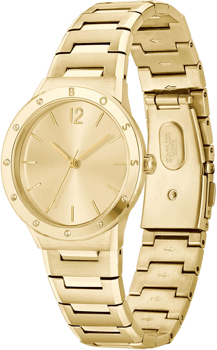 Hugo Boss Breathe Gold Dial Ladies Watch - HB1502715