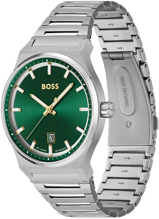 Hugo Boss Classic Green Dial Men's Watch- HB1514079