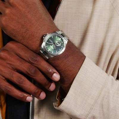 Hugo Boss Troper Automatic Green Dial Men's Watch - 1514200