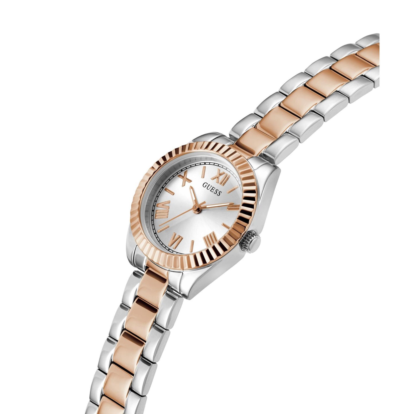 GUESS Mini Luna 2-Tone Ladies Watch - GW0687L3